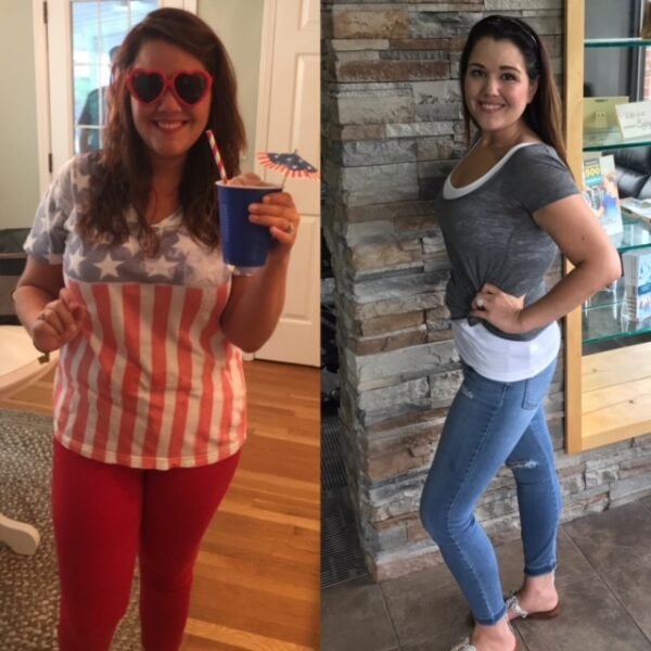 weight loss & fat reduction transformation, before and after pic, Georgia Personal Training