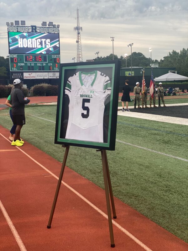 Robbie Roper, Live Like 5, Roswell Football, Legends Never Die, Love you brother