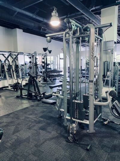 Life Fitness strength machines, free weights, Hammer Strength, 24 hour gym, personal training