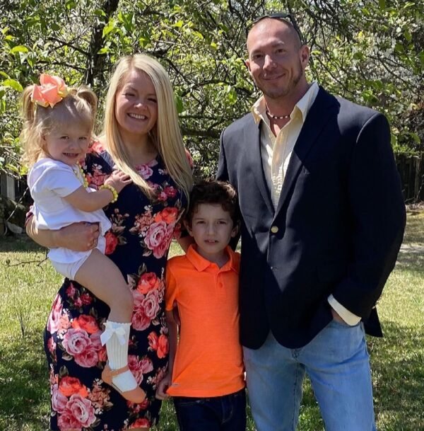 The Lein Family on Easter Sunday. 