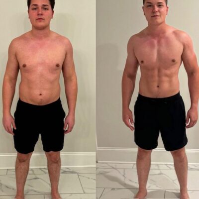 Reid weight loss, and physique sculpting before and after pic